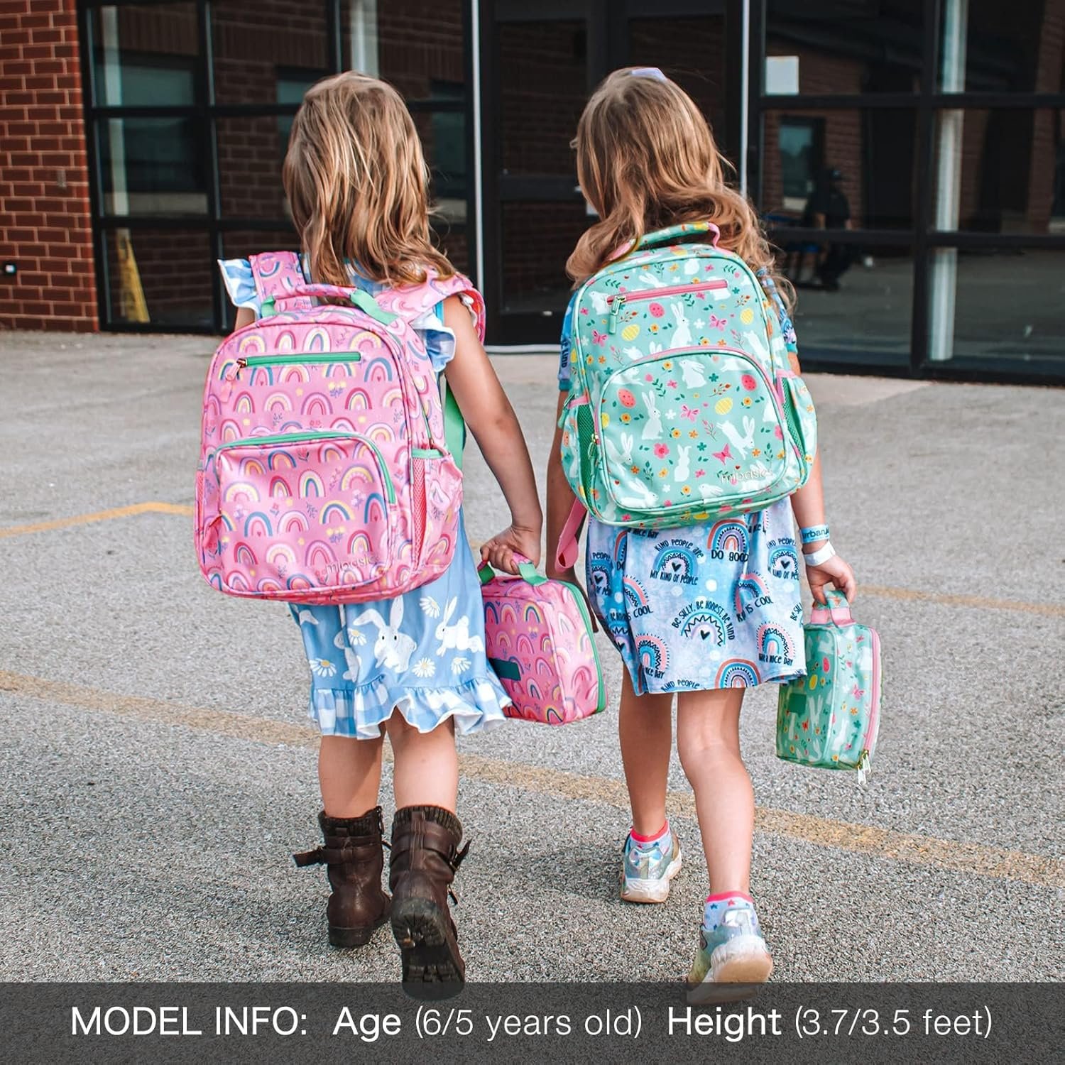 Mibasies Girls Backpack Review: Rainbow Kids Bookbag for Ages 5–8