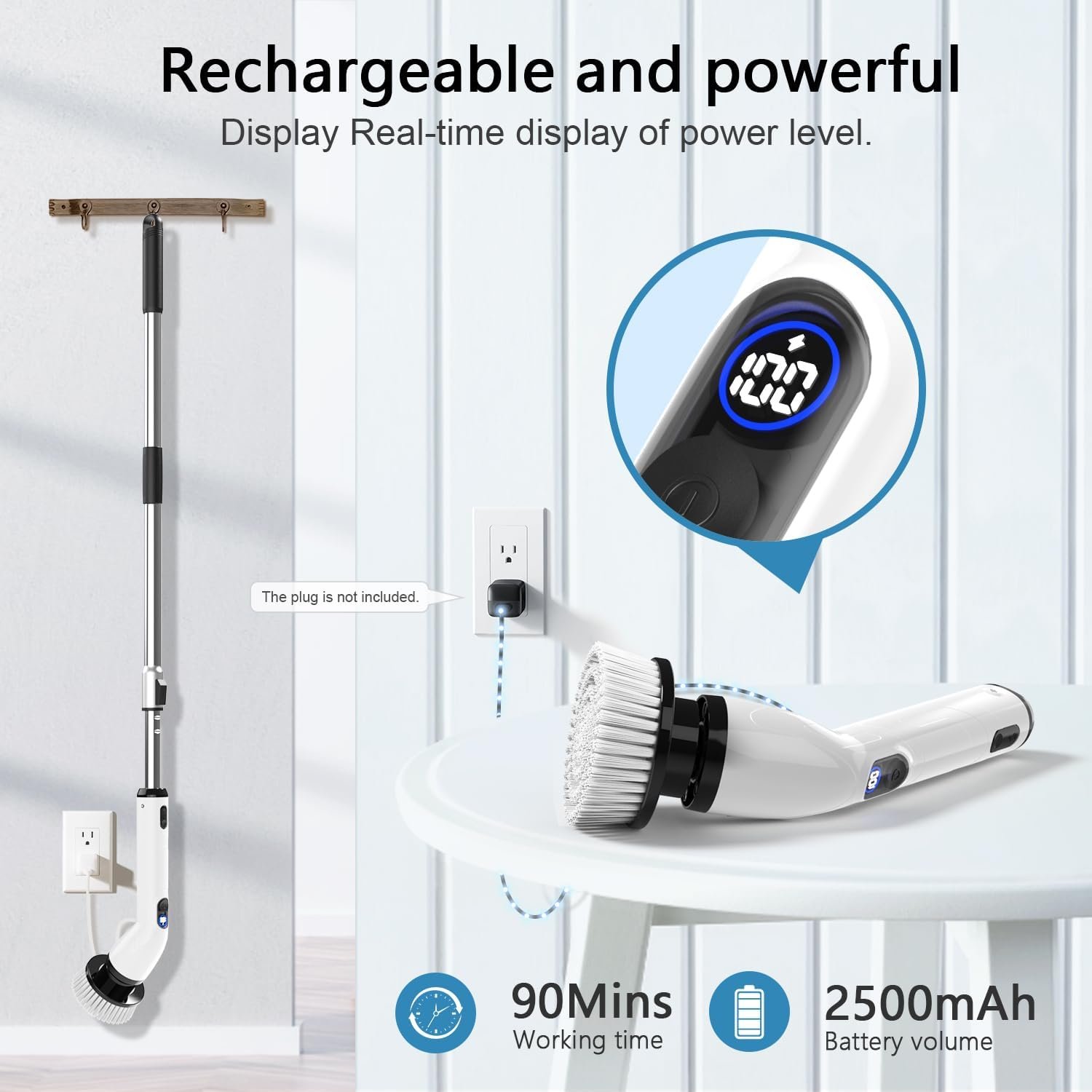 TUYU Electric Spin Scrubber Review: Cordless Bathroom Cleaning Brush